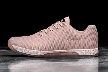 Men's Nobull Wells Rose Trainers Rose | SG M2286Q